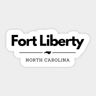 Fort Liberty, NC Sticker